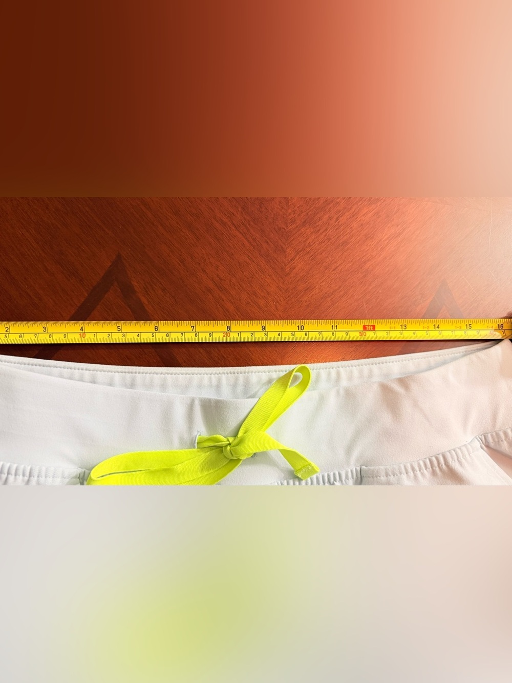 Figs Zamora Light Blue/Aqua Healthcare Worker Pants with Neon Yellow Drawstring - Picture 10 of 14